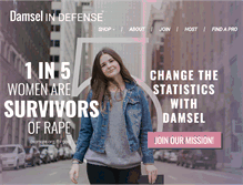Tablet Screenshot of damselindefense.net
